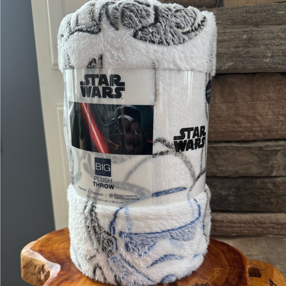 Star Wars The Big One Plush Throw 5x6 ft New Blanket, Stormtroopers
